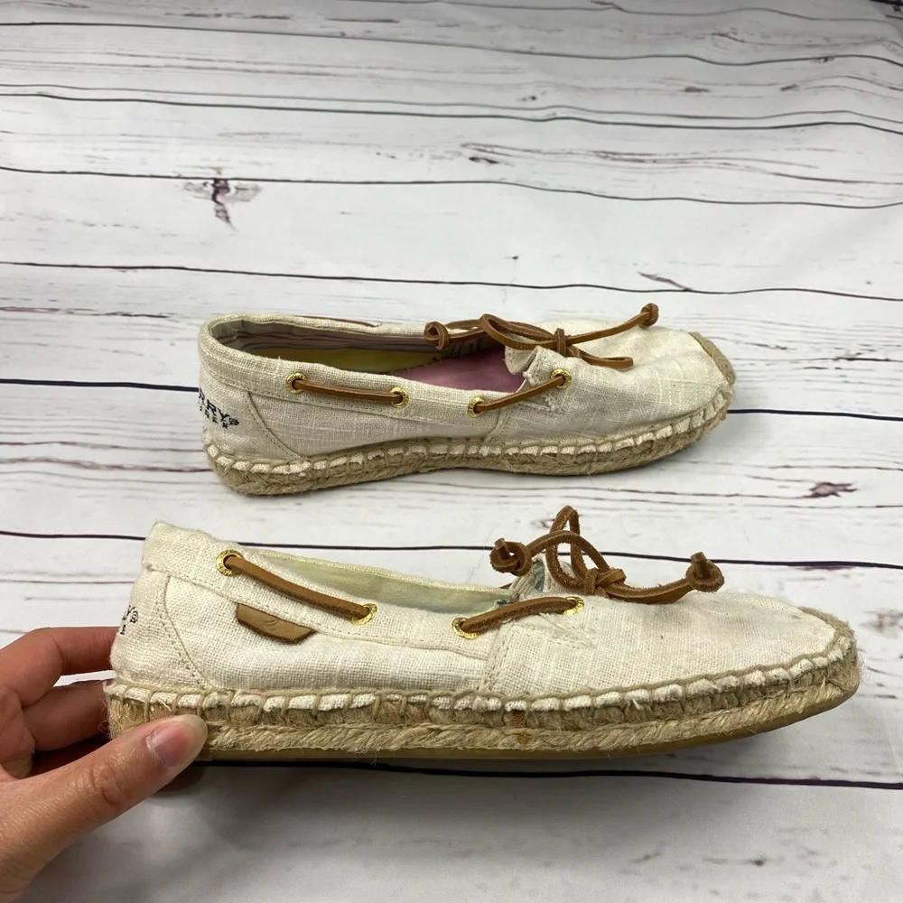 Sperry‎ Tan Espadrilles